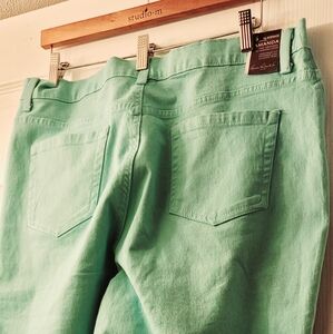 Gloria Vanderbilt Teal Color Jeans